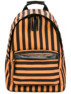 Ami Alexandre Mattiussi Zipped Backpack - Yellow & Orange