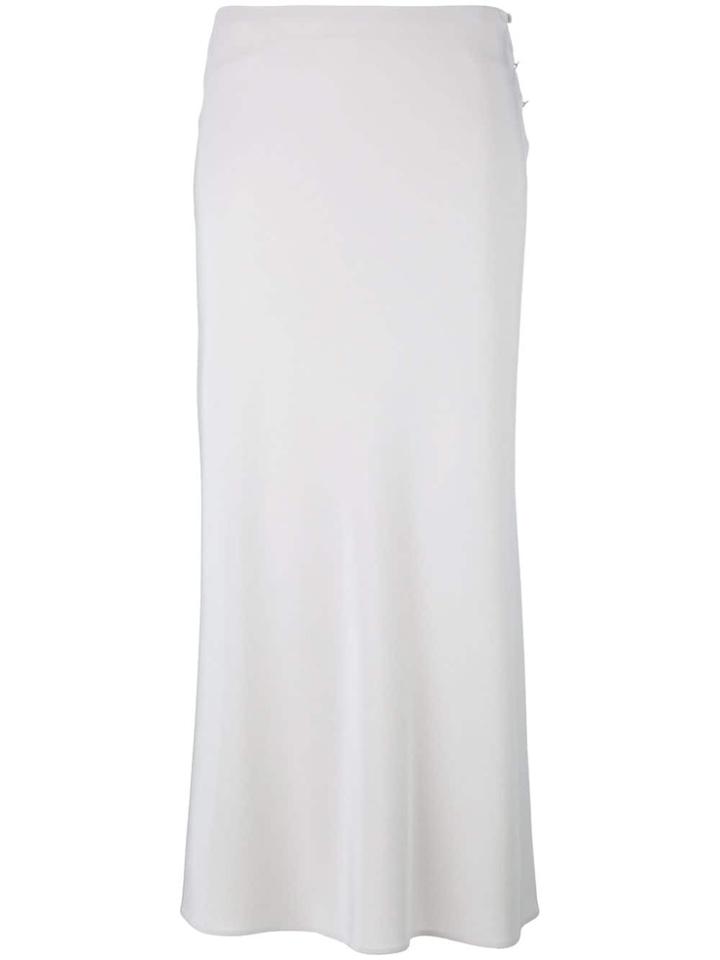 Calvin Klein Side Button Skirt - Grey