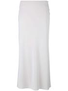 Calvin Klein Side Button Skirt - Grey