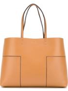 Tory Burch Tote Bag With Interior Pouch