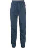 Stone Island Logo Patch Track Trousers - Blue
