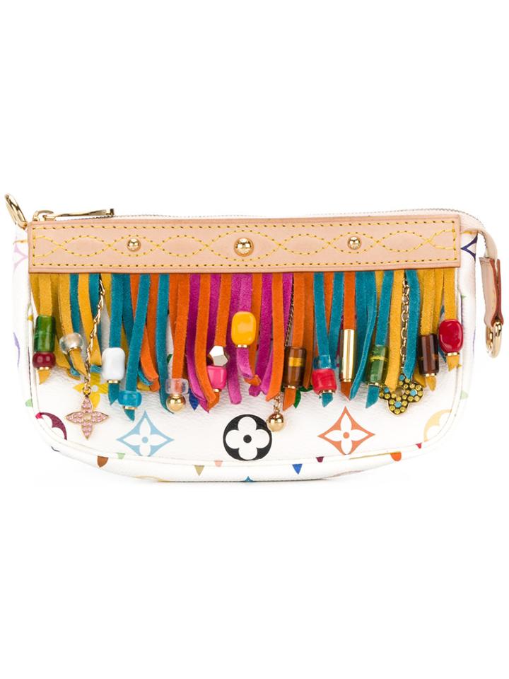 Louis Vuitton Vintage 2006 Fringed Clutch - Multicolour