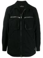 Stone Island Shadow Project Hooded Shell Sports Jacket - Black