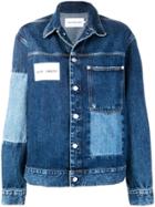 Calvin Klein Jeans Patch-work Denim Jacket - Blue