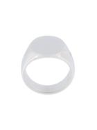 Tom Wood 'the Oval' Signet Ring, Adult Unisex, Size: 52