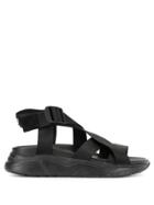 Msgm Buckle Strap Sandals - Black