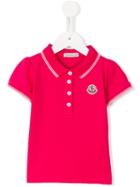 Moncler Kids Amy Polo Shirt, Toddler Girl's, Size: 2 Yrs, Pink/purple