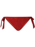 Marlies Dekkers Puritsu Tie Bikini Bottoms - Red