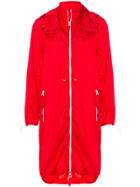 Luisa Cerano Lightweight Parka - Red