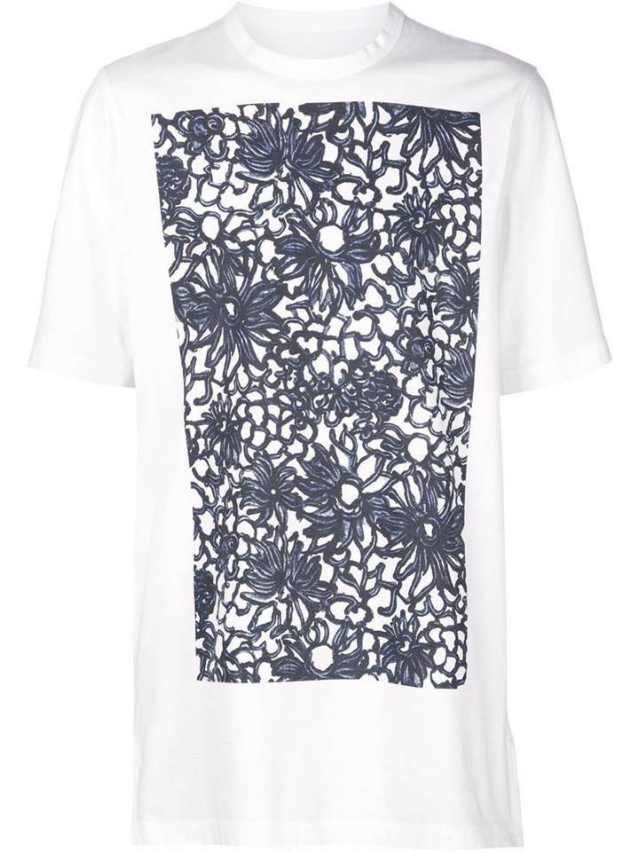 Marni Floral Print T-shirt, Men's, Size: 48, Cotton