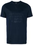 Emporio Armani - Printed T-shirt - Men - Cotton - L, Blue, Cotton