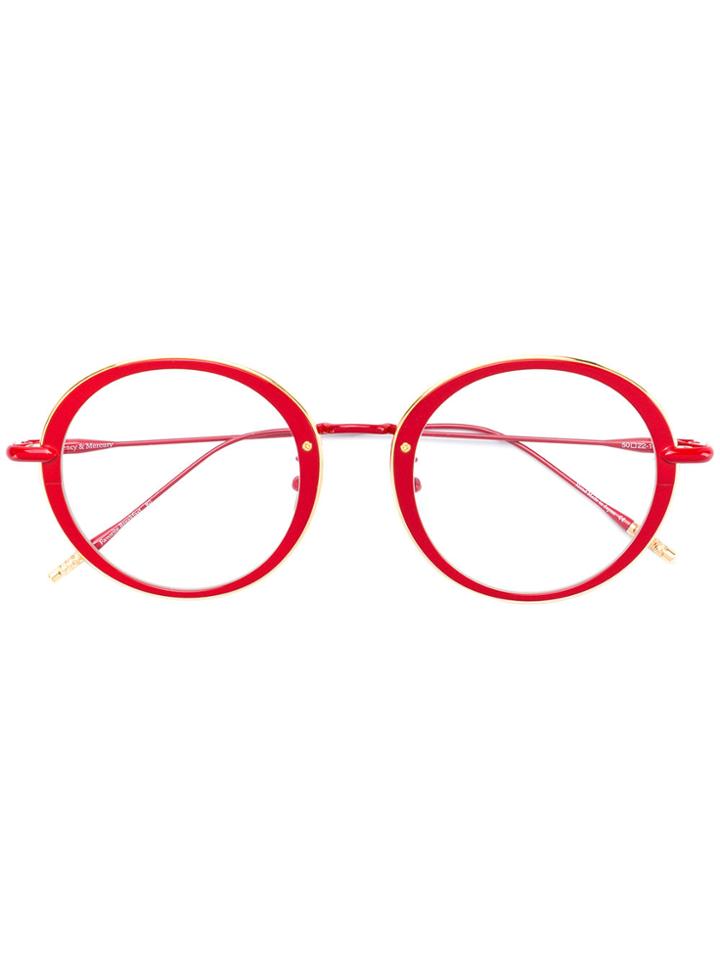 Frency & Mercury Favorite Breakfast Glasses - Red
