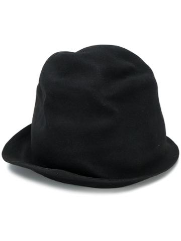 Horisaki Design & Handel Angled Brim Hat - Black