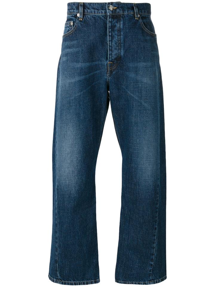 Kenzo - Wide-leg Jeans - Men - Cotton - 32, Blue, Cotton
