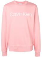 Calvin Klein Logo Sweatshirt - Pink