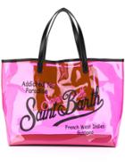 Mc2 Saint Barth Las Vegas Transparent Tote - Pink