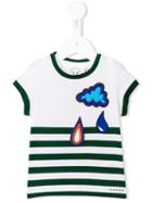 Burberry Kids - Weather Appliqué T-shirt - Kids - Cotton - 18 Mth, White