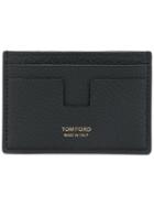 Tom Ford Pebbled Card Holder - Black