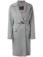 Loro Piana - Leros Coat - Women - Lamb Skin/mink Fur/cashmere - 48, Grey, Lamb Skin/mink Fur/cashmere