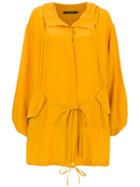 Andrea Marques Silk Cape - Yellow & Orange