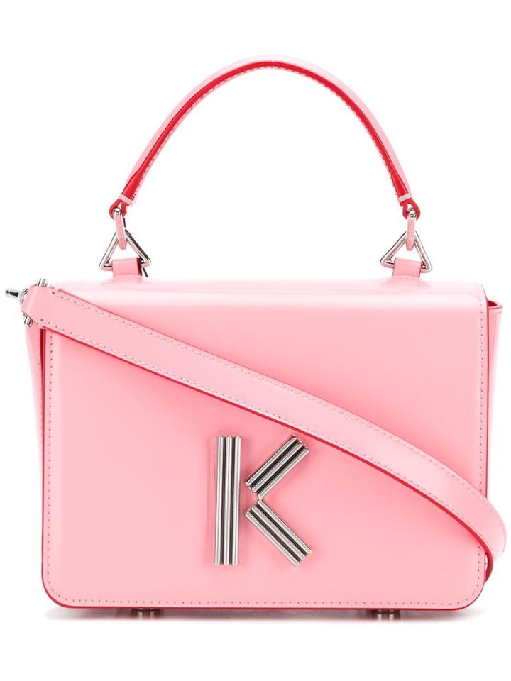 Kenzo K-bag Crossbody Bag - Pink & Purple