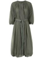 Blueflag + Kiminori Morishita Short-sleeve Parka Coat - Green