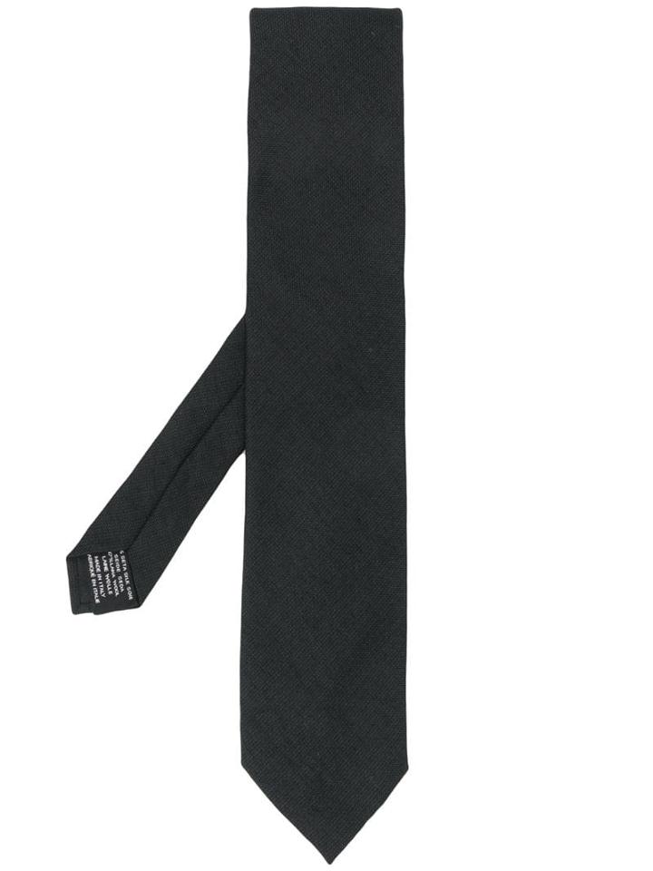 Tom Ford Pointed Tip Tie - Black