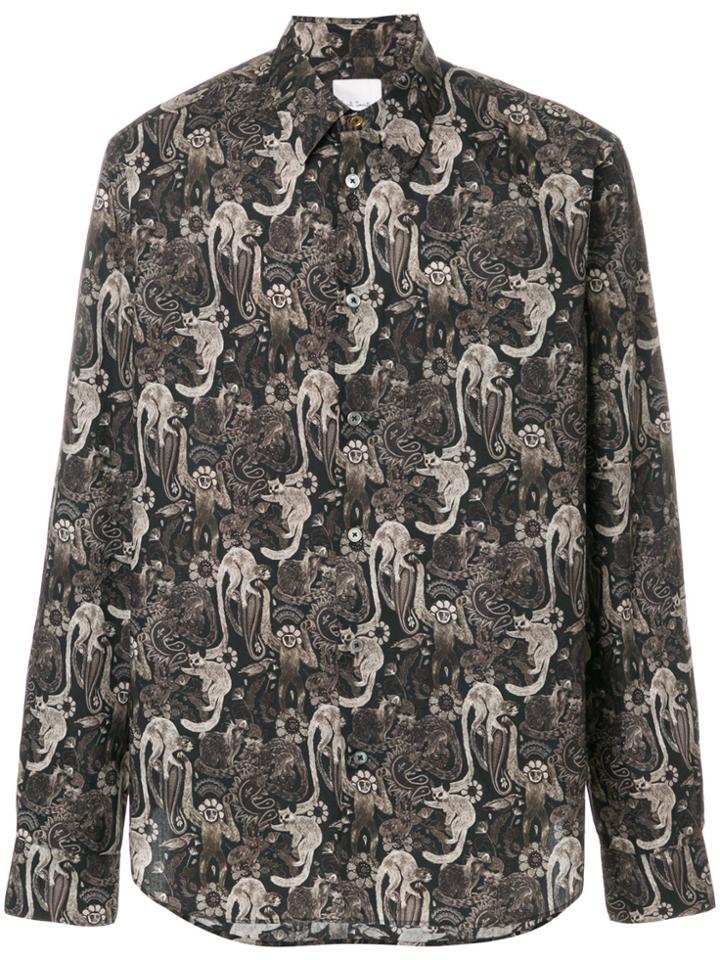 Paul Smith Printed Shirt - Black