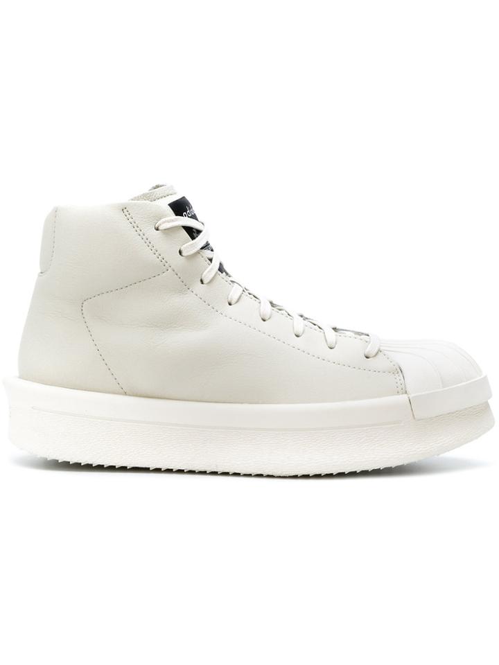 Rick Owens Adidas X Rick Owens Mastodon Pro Model Ii Sneakers - White