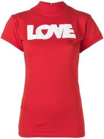 Htc Los Angeles Love Print T-shirt - Red
