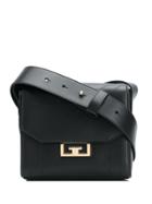 Givenchy Clasp Shoulder Bag - Black