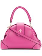 Manu Atelier Demi Crossbody Bag - Pink & Purple