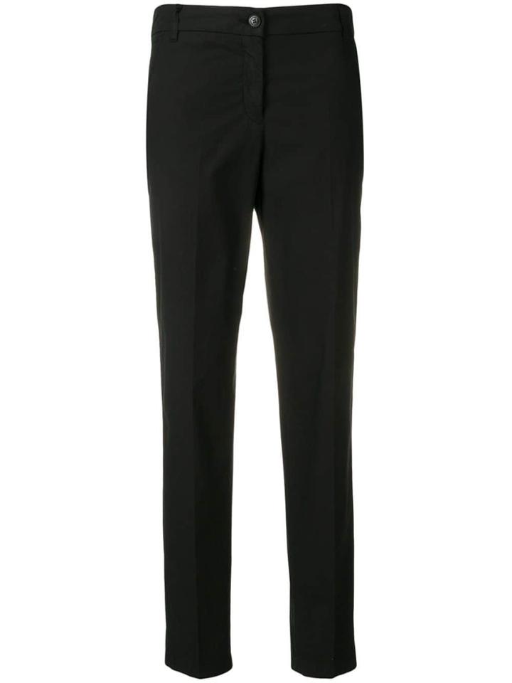 Emporio Armani Tailored Slim-fit Trousers - Black
