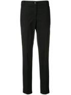 Emporio Armani Tailored Slim-fit Trousers - Black