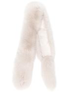 's Max Mara Skinny Long Scarf - Nude & Neutrals