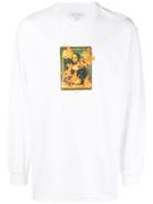 Pleasures Mona Lisa On Fire T-shirt - White