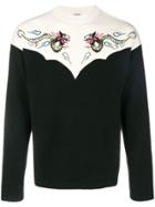 Kenzo Dragon Motif Sweater - Black