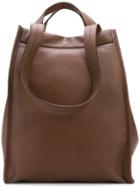 Max Mara Large Reversible Shopper Bag - Brown
