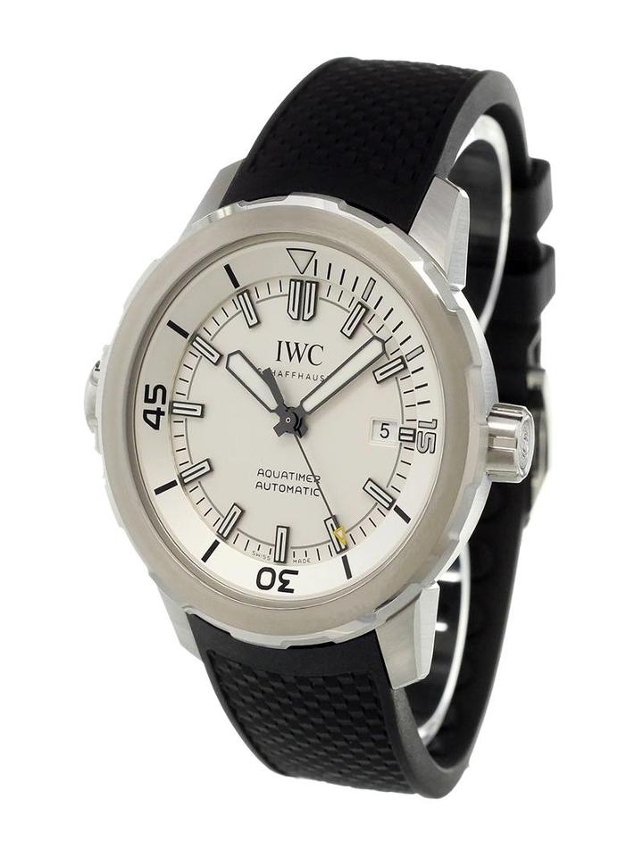 Iwc 'aquatimer' Analog Watch, Men's, Stainless Steel