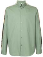 Oamc Mountain Print Shirt - Green