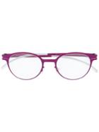 Mykita Koala Glasses, Pink/purple