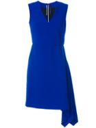 Roland Mouret Aylsham Asymmetric Dress - Blue