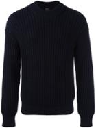 Jil Sander Chunky Jumper, Men's, Size: 52, Blue, Wool