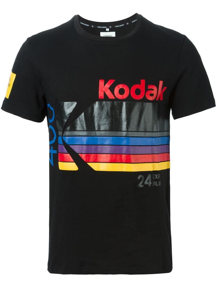 Opening Ceremony Kodak T-shirt, Men's, Size: Xs, Black, Cotton