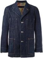 Comme Des Garçons Vintage 'inside Out' Style Jeans Jacket, Men's, Size: Medium, Blue