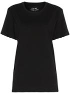 Frame Denim Black Men's Short Sleeve Linen T Shirt