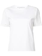 Rosetta Getty Contrast Panel T-shirt, Women's, Size: Large, White, Cotton/nylon/spandex/elastane