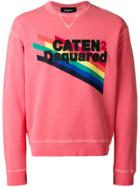Dsquared2 Caten 2 Sweatshirt - Pink & Purple