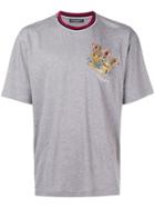 Dolce & Gabbana Embroidered Crown T-shirt - Grey