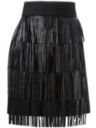 Emanuel Ungaro Fringed Mini Skirt